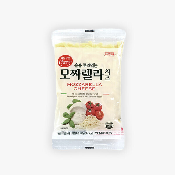[서울우유] 모짜렐라 자연치즈 100g